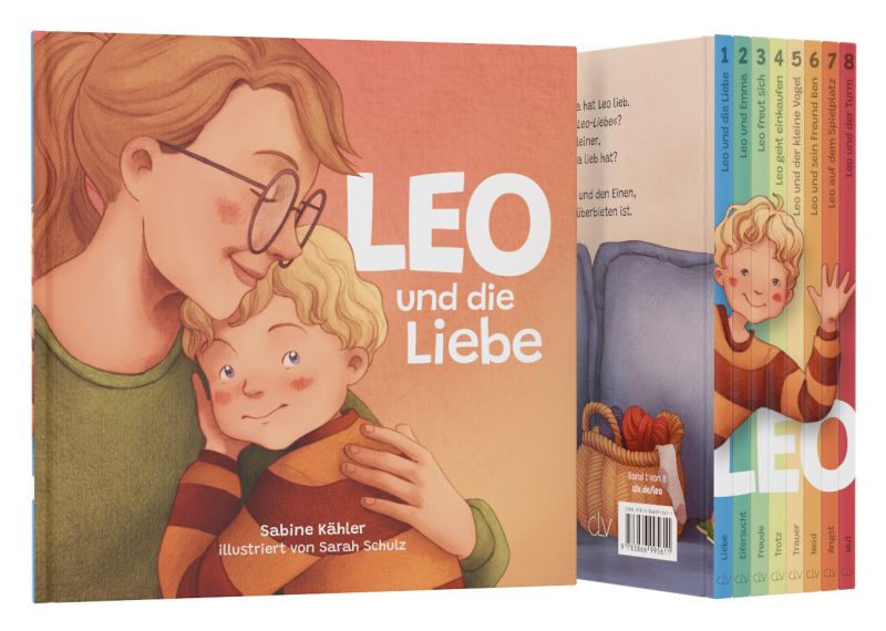 Leo und die Liebe -  Autor: Sabine Kähler - Hardcover 1. Auflage (22,5 x 22,1 x 1,5 cm)