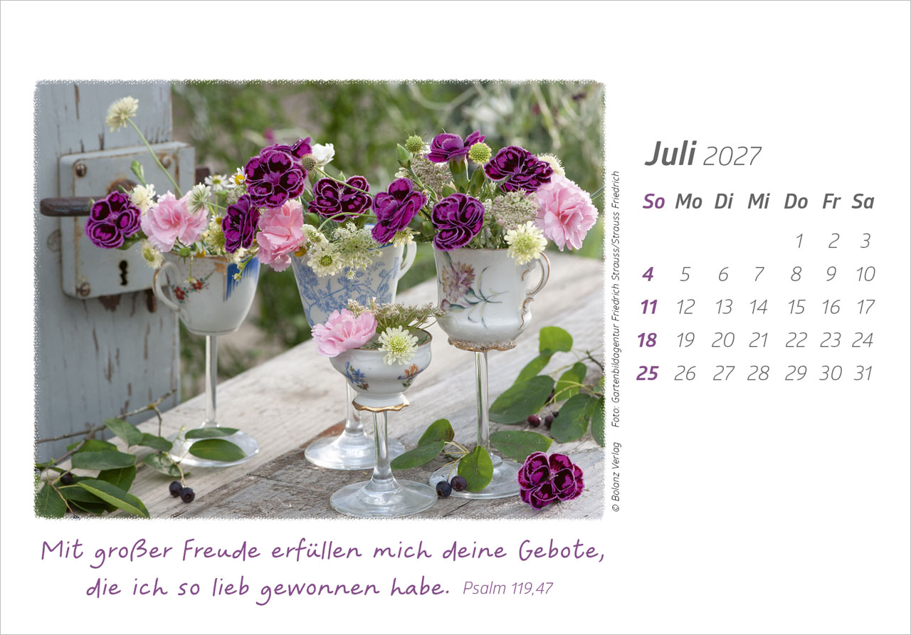 Die Güte Gottes preisen 2027 – Tischkalender