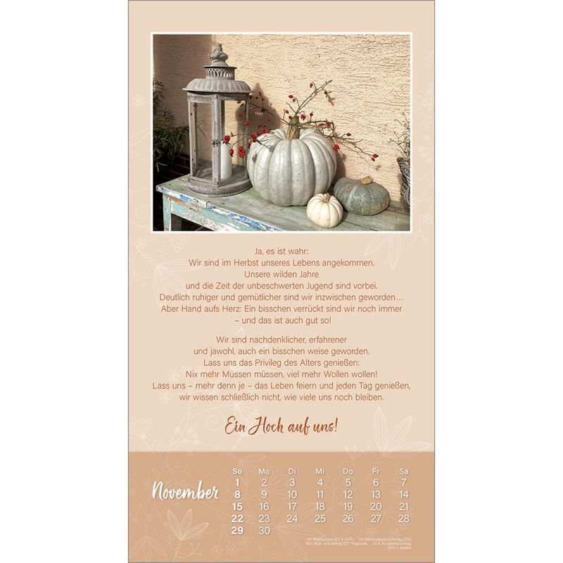 Schön, dass es dich gibt 2026 -  Autor: Doro Zachmann (21 x 38 cm)