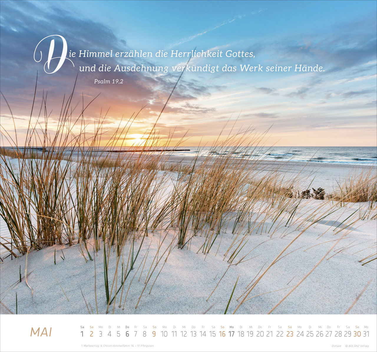Zeit für Meer 2027 – Wandkalender