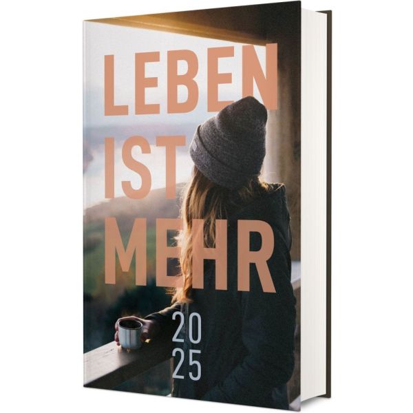 Leben ist mehr 2025 - Gebunden -  Anlass: Evangelisation - Hardcover (12,5 x 20 cm)