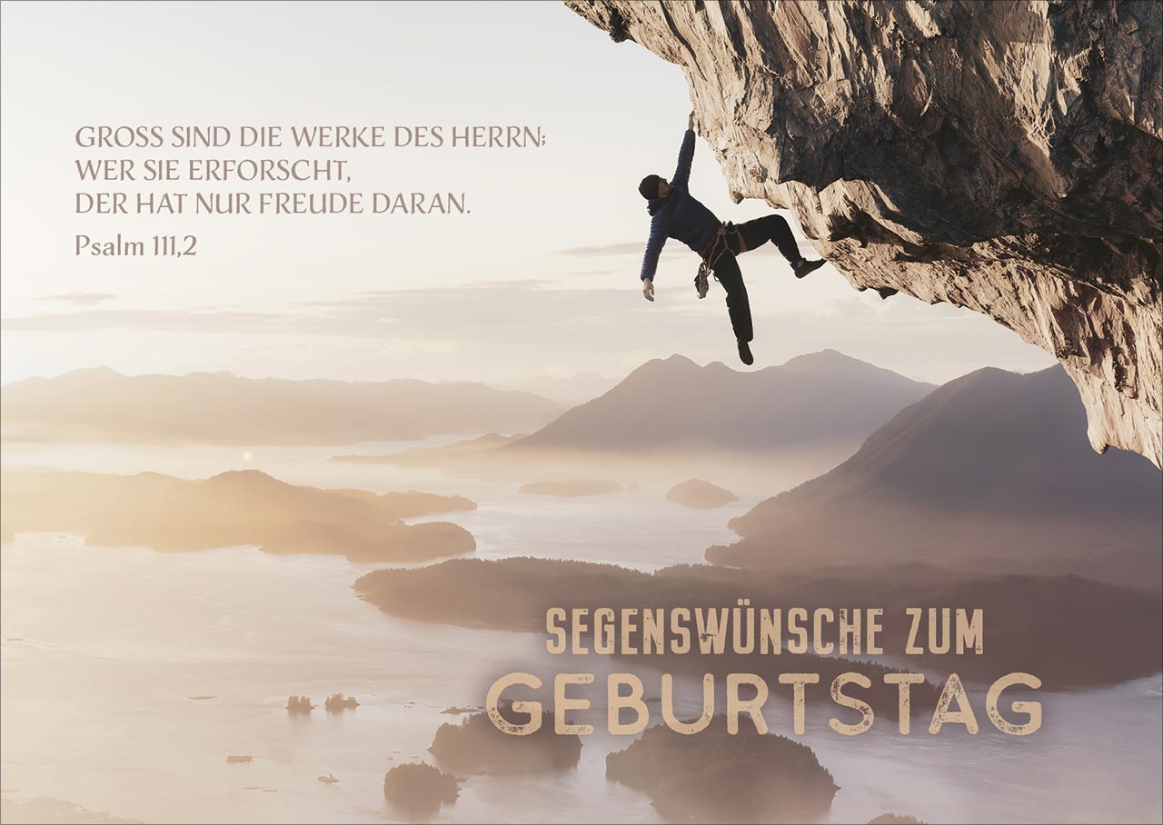Postkartenbox Alles Gute und Gottes Segen zum Geburtstag -  Anlass: Geburtstag (15 x 11 cm)