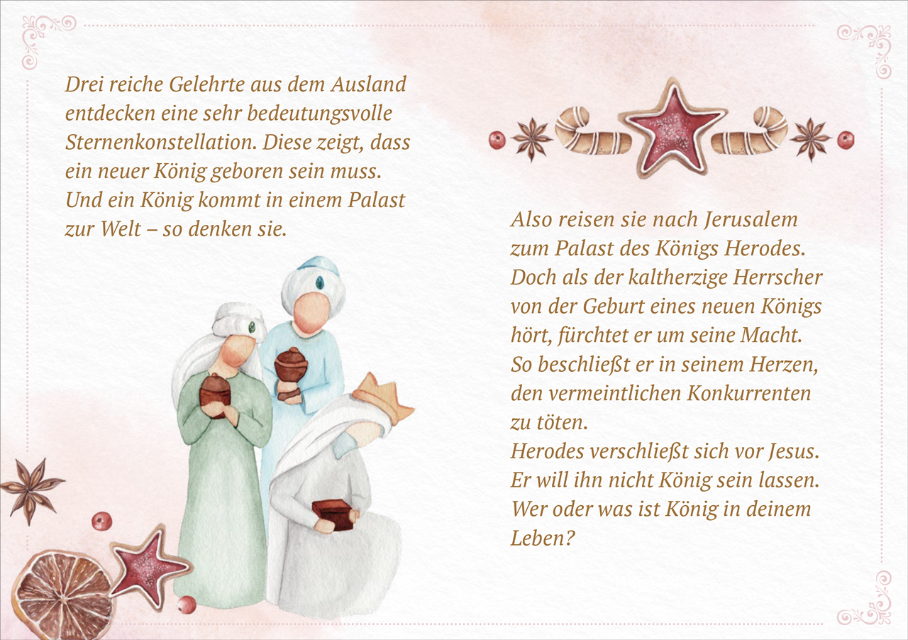 Grußheft Weihnachtsfreude -  Anlass: Weihnachten Autor: Seraphine Dietrich (10,5 x 14,8 cm)