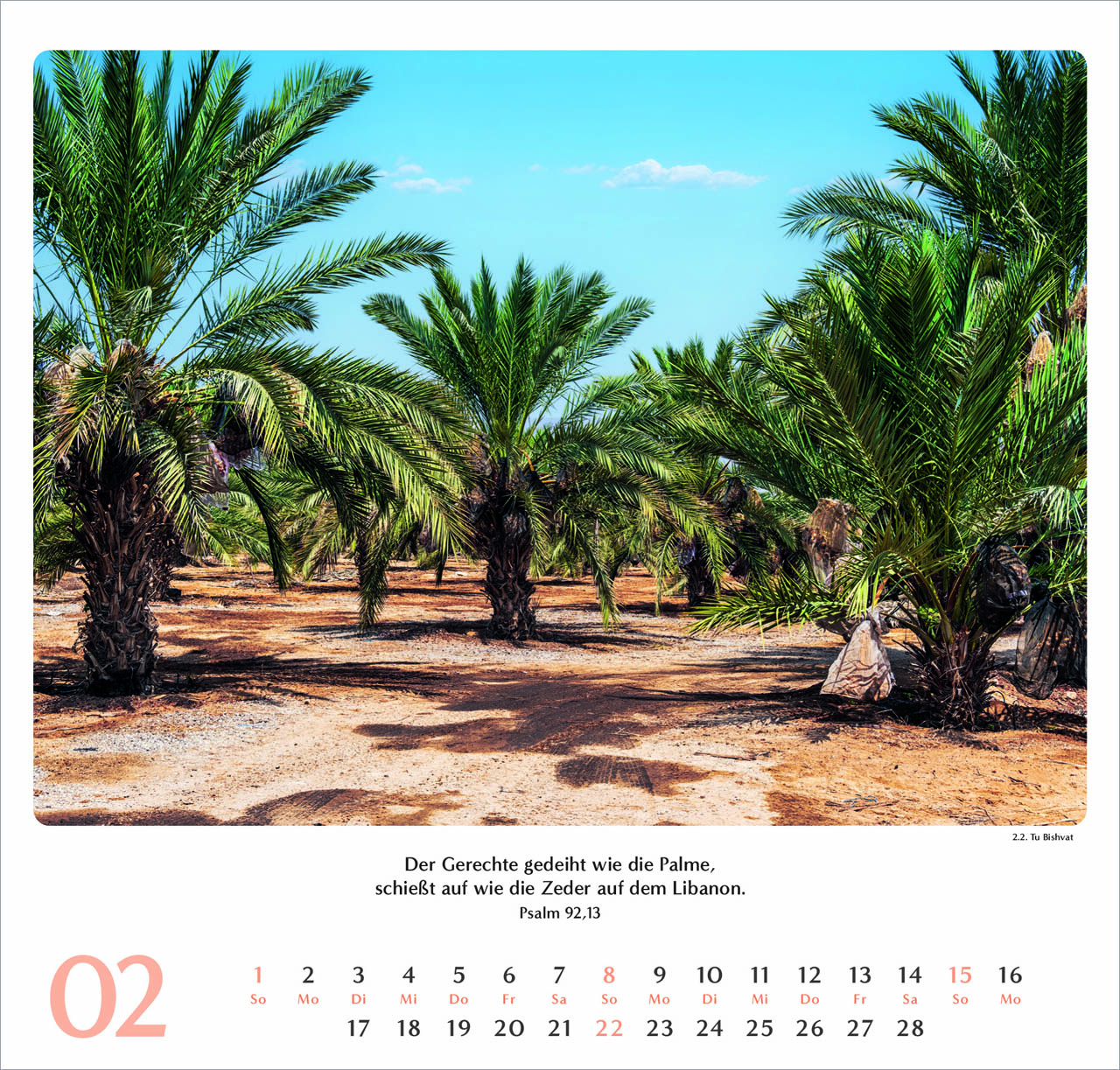 Geliebtes Israel Wandkalender 2026