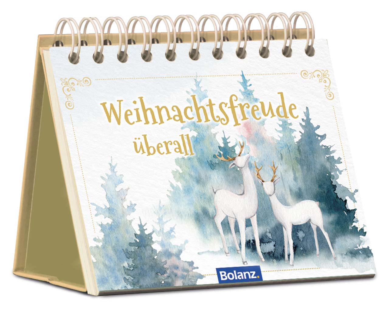 Aufstellbuch Weihnachtsfreude überall -  Anlass: Weihnachten (14,8 x 12 cm)