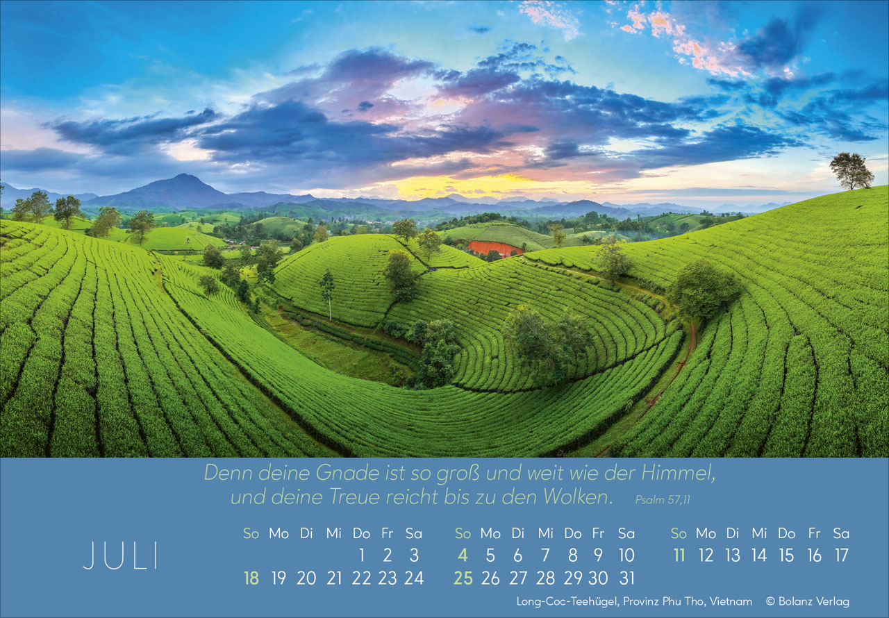 Ewigkeit in Herzen 2027 – Panoramakalender