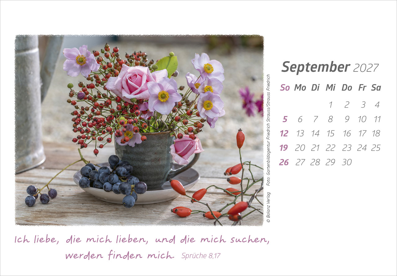 Die Güte Gottes preisen 2027 – Tischkalender