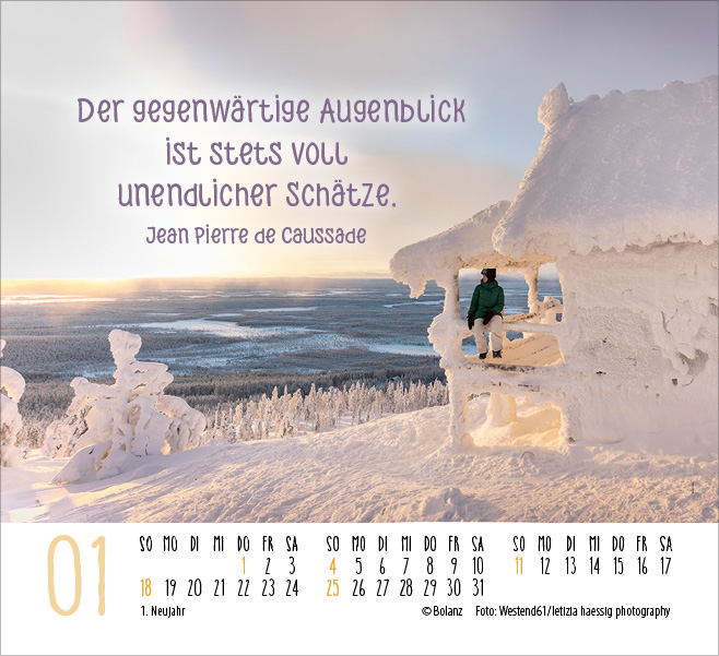 Freiheit 2026 - Minikalender