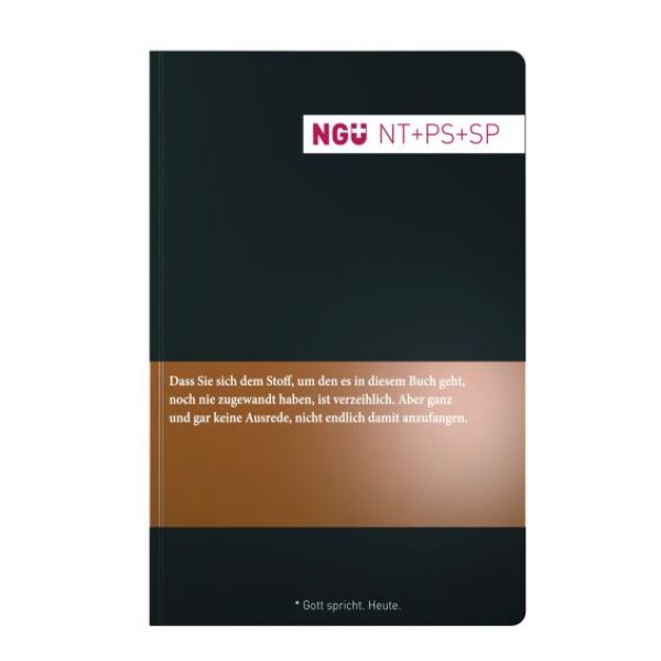 NGÜ. Neues Testament, Psalmen und Sprüche. Paperback -  - Paperback 1. Auflage (12,9 x 19,5 x 2 cm)