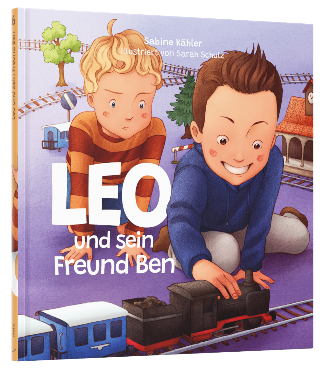 Leo und sein Freund Ben (Neid) -  Autor: Sabine Kähler 1. Auflage (21,5 x 21,7 x 0,3 cm)