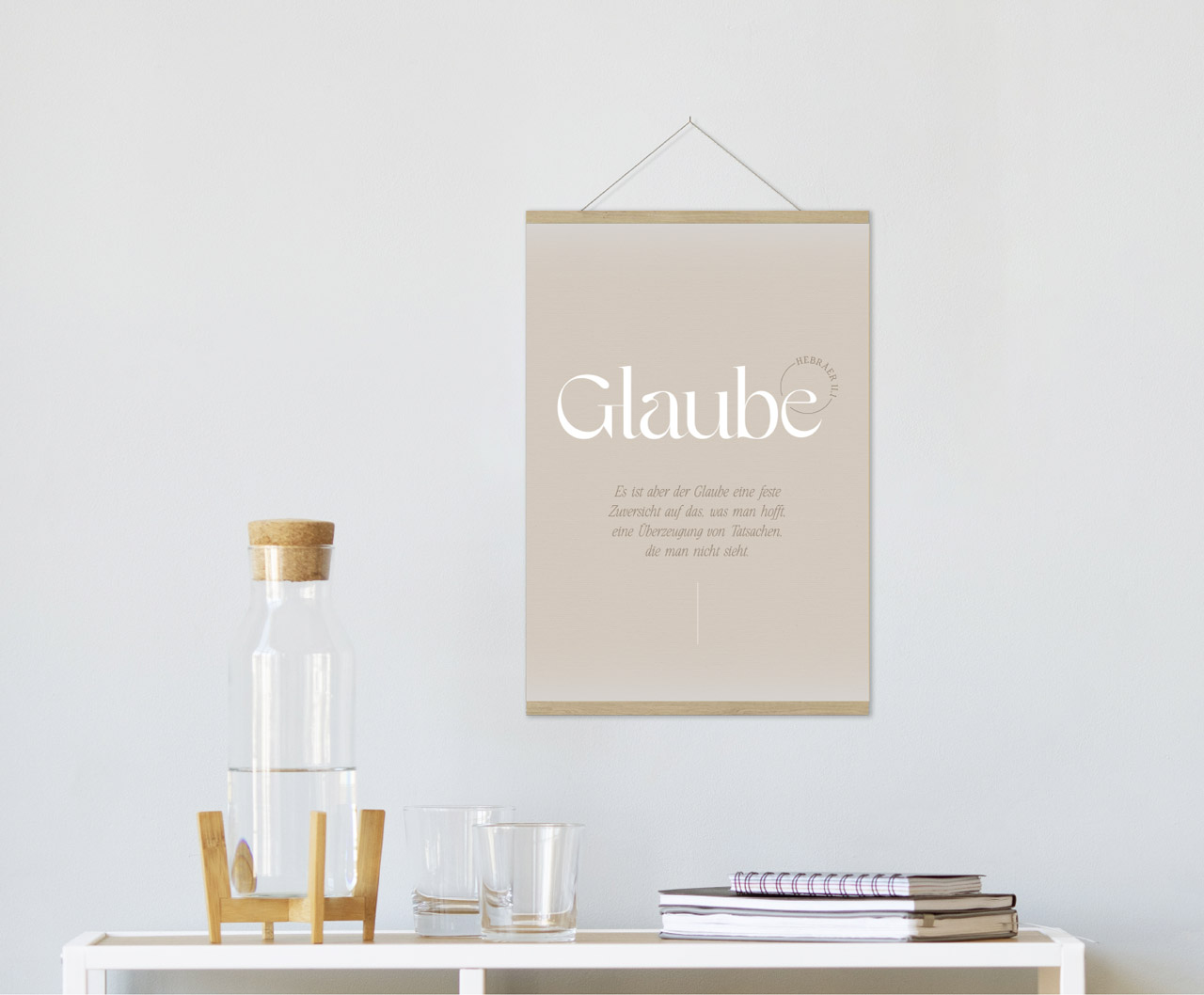 Poster Fatzer Glaube A4