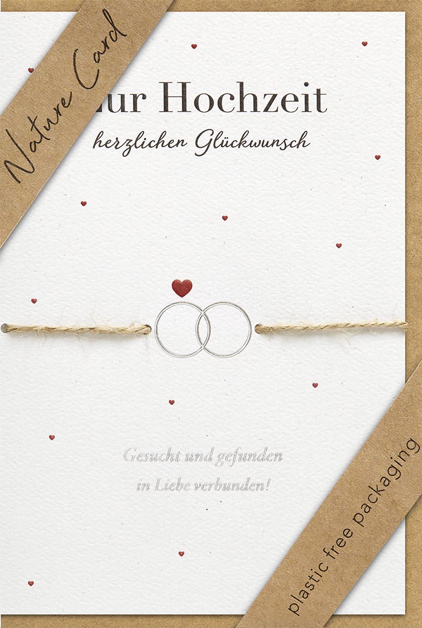 Faltkarte - Gesucht  und gefunden -  Anlass: Hochzeit (11,5 x 17 cm)