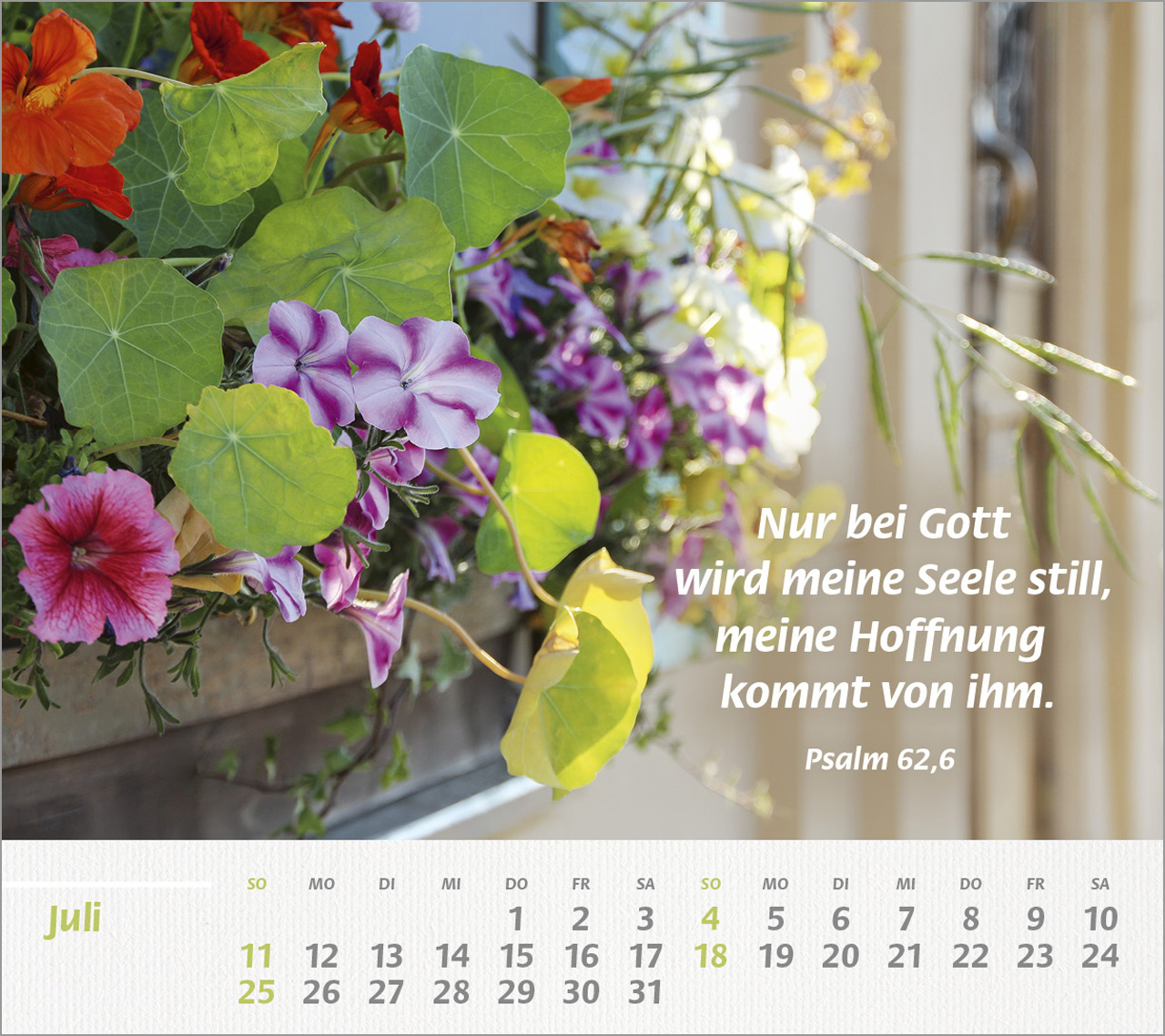 Du bist meine Stärke Großdruck 2027 -Tischkalender