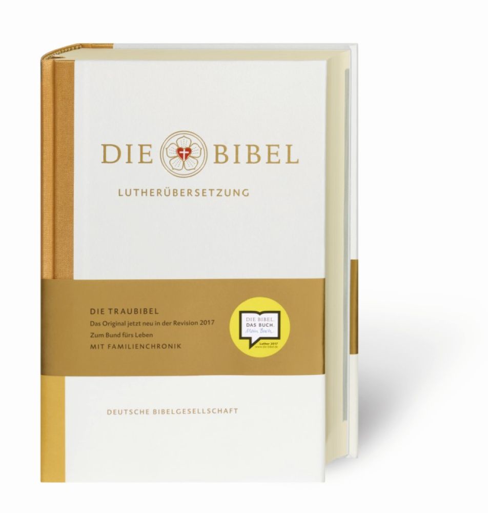 Luther 2017 Traubibel -  - Hardcover - Leinen 1. Auflage (14 x 21,4 x 3,4 cm)