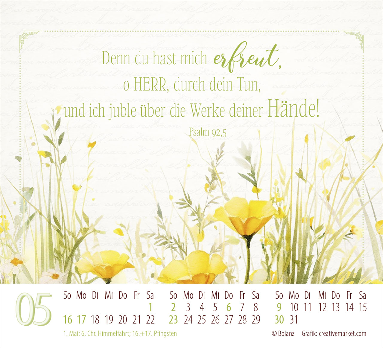 Poesie guter Worte 2027 – Minikalender