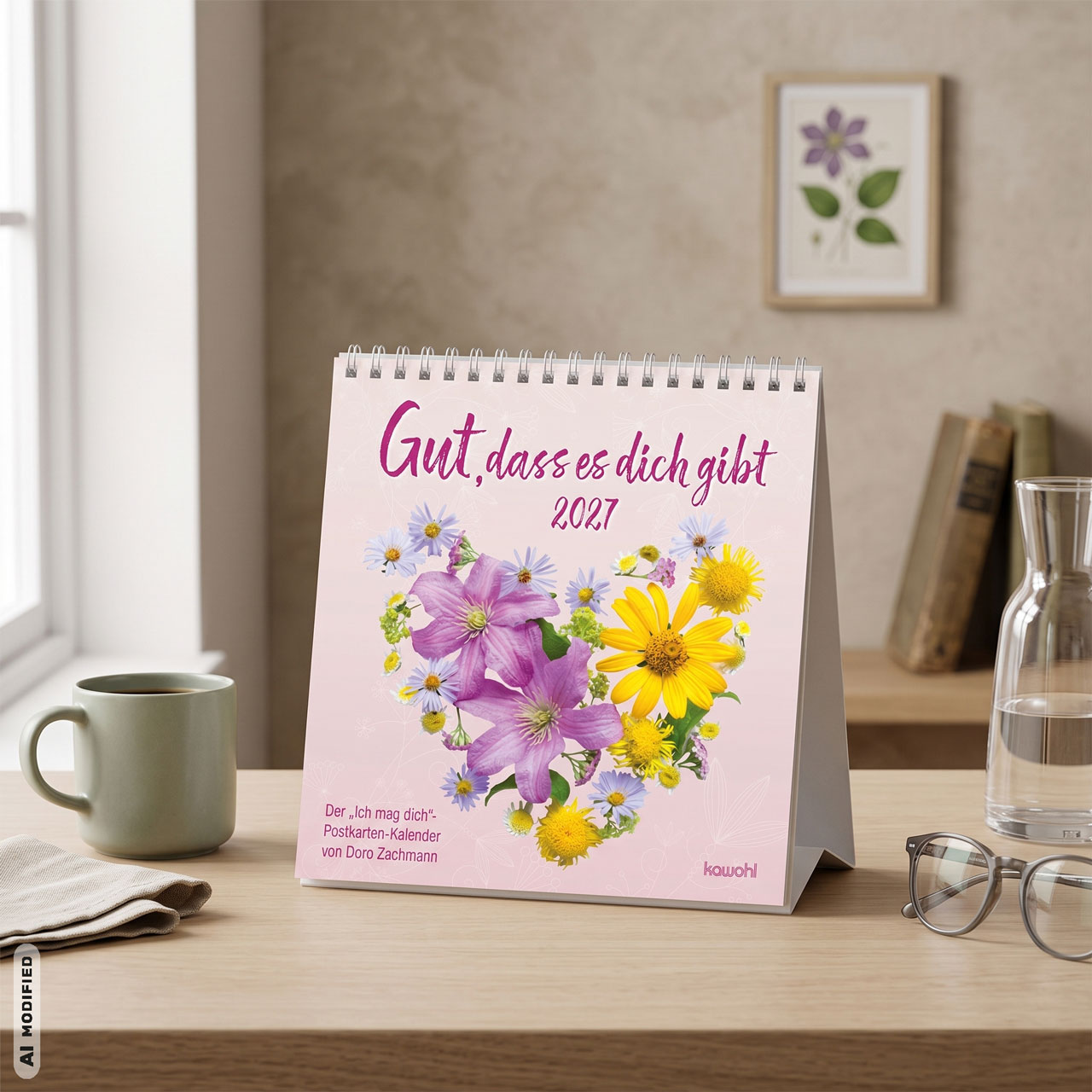 Gut, dass es dich gibt 2027 -  (16 x 16 x 0,1 cm)
