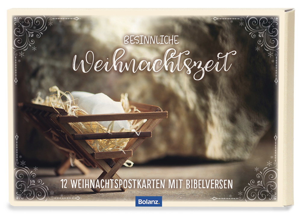 Postkartenbox Besinnliche Weihnachtzeit -  Anlass: Weihnachten (15 x 11 cm)