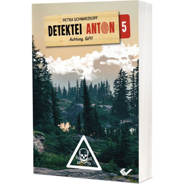 Detektei Anton: Achtung, Gift! (5) -  Autor: Petra Schwarzkopf - Paperback 1. Auflage (13,5 x 20,5 x 1,6 cm)