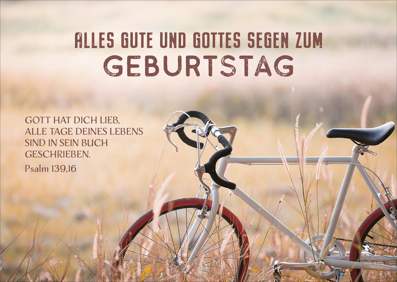 Postkartenbox Alles Gute und Gottes Segen zum Geburtstag -  Anlass: Geburtstag (15 x 11 cm)