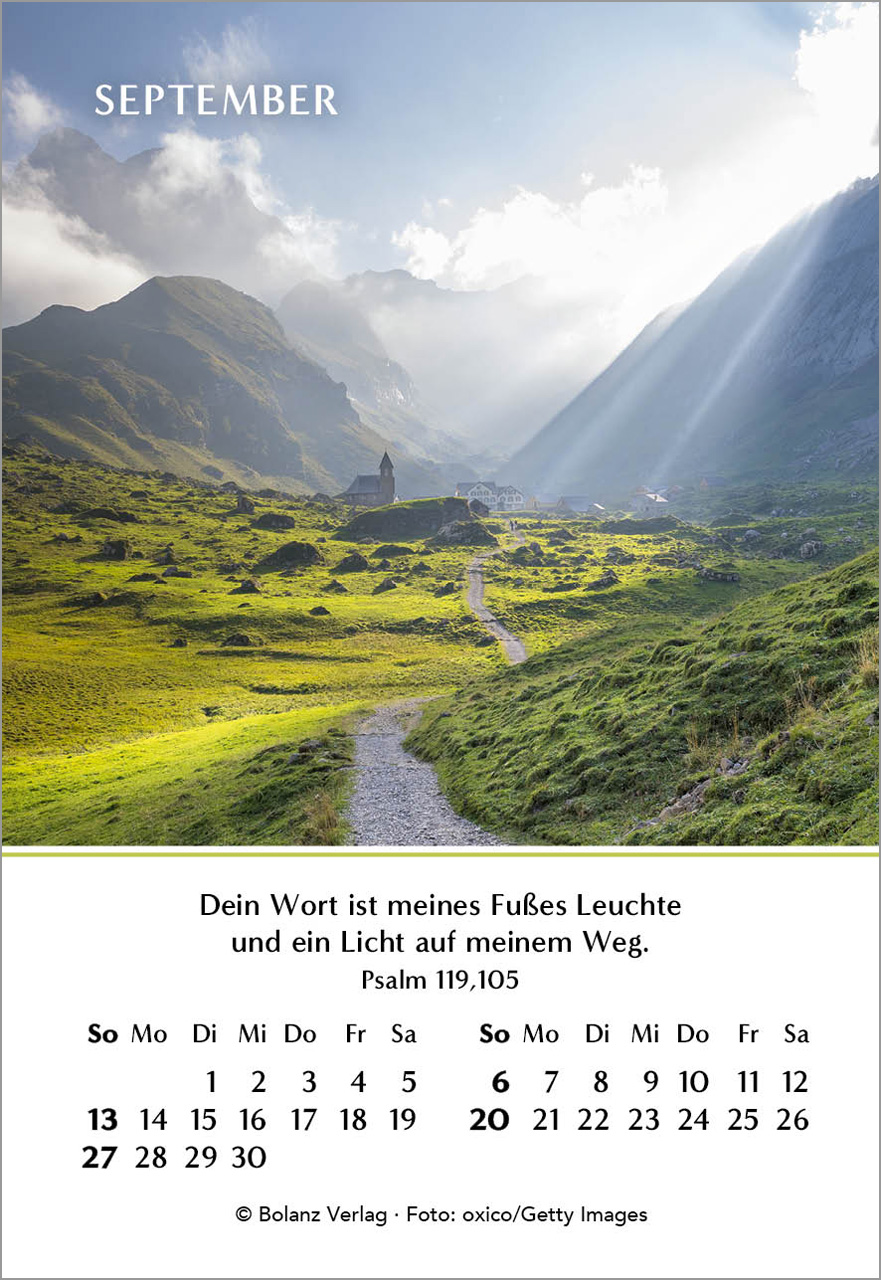 Ein Jahr der Hoffnung Mini-Kalender 2026