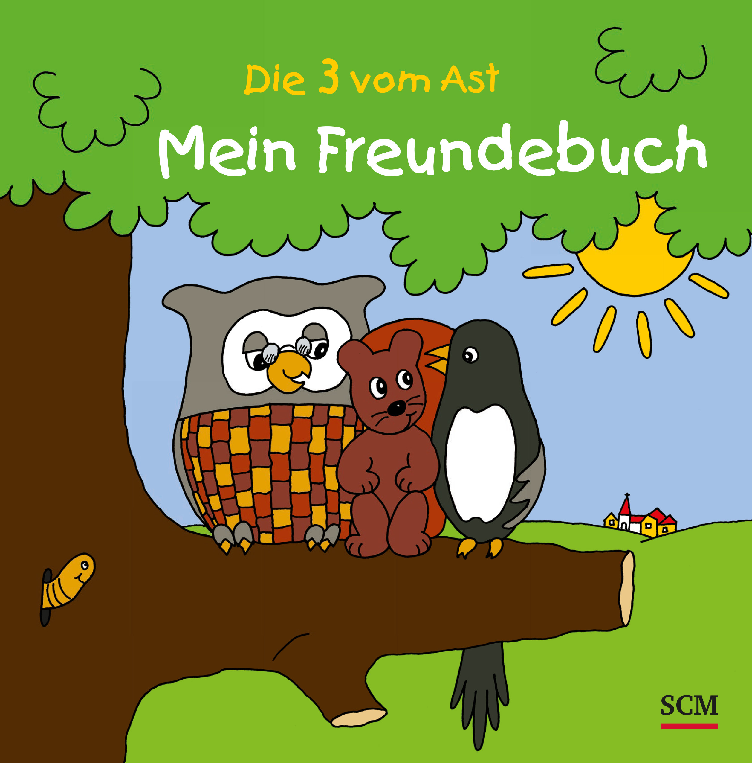 Die Drei vom Ast - Mein Freundebuch -  (21 x 21 x 0,5 cm)