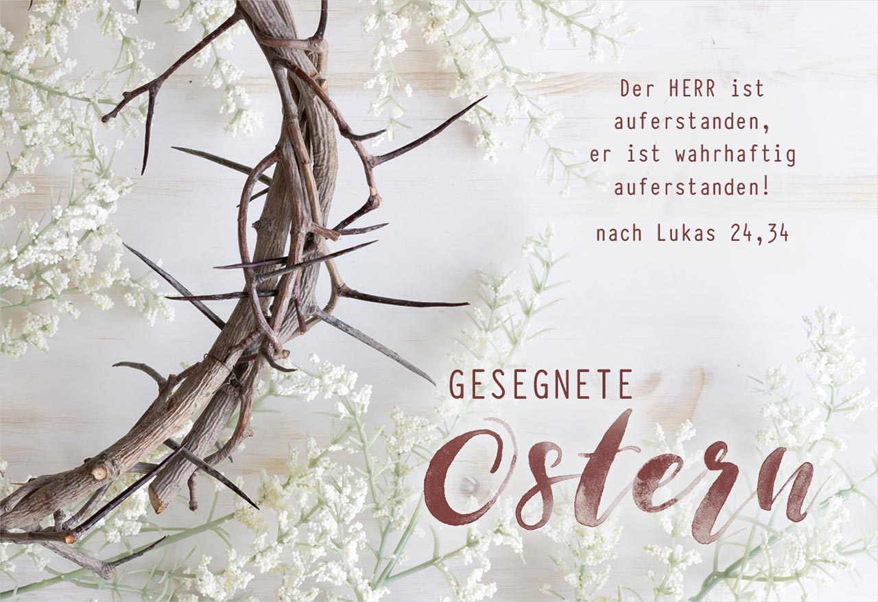 Minikarten Ostern -  Anlass: Ostern (7,2 x 10,5 cm)