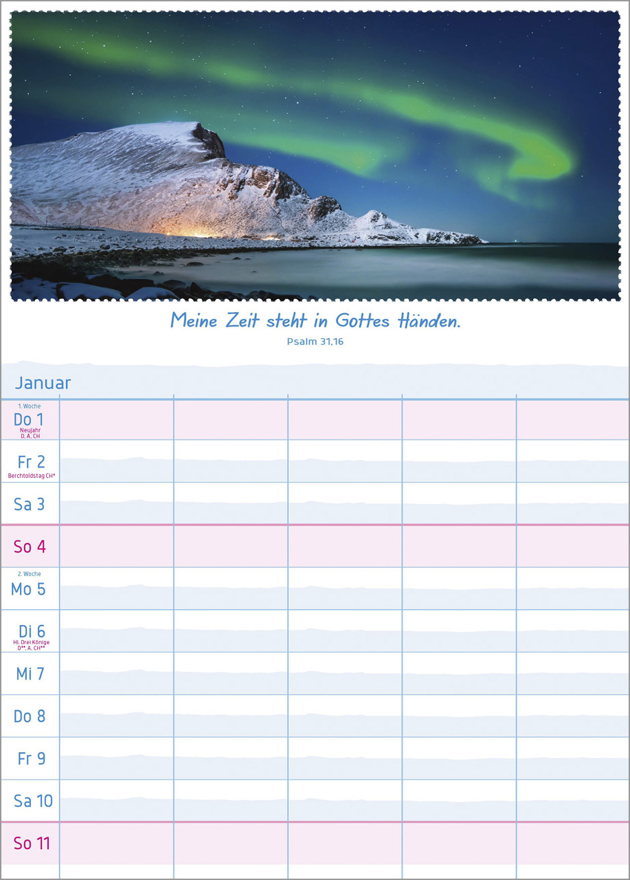 Multiplaner 2026 - Terminplaner