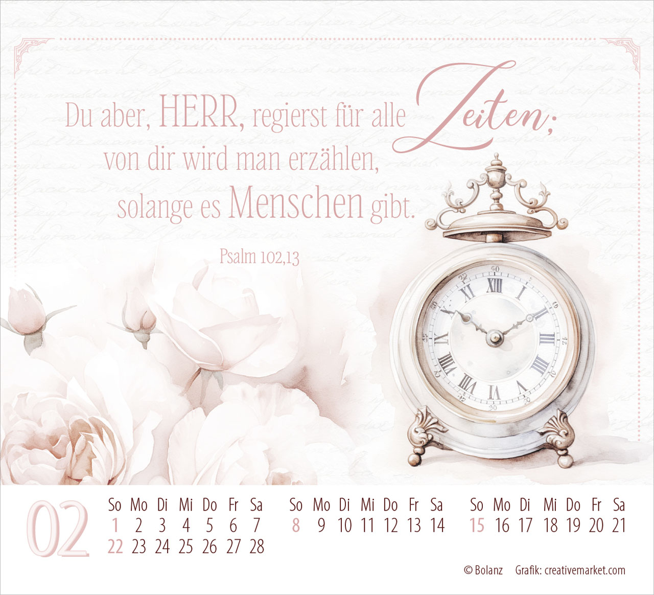 Poesie guter Worte 2026 - Minikalender