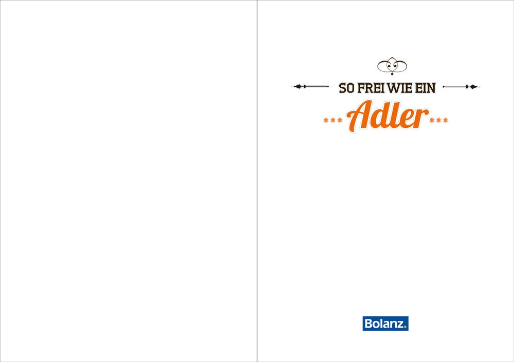 Grußheft So frei wie ein Adler - Anlass: Geburtstag (14,8 x 10,5 cm) Grußheft So frei wie ein Adler - Anlass: Geburtstag (14,8 x 10,5 cm)