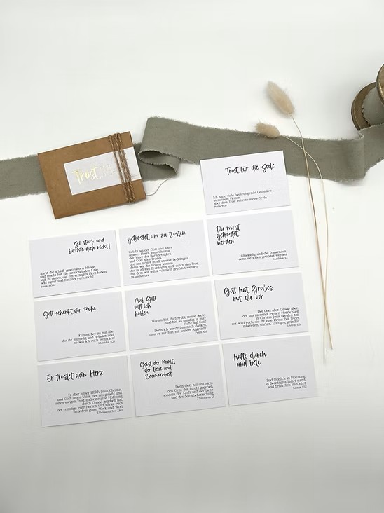 Mutmacher Trost für Dich