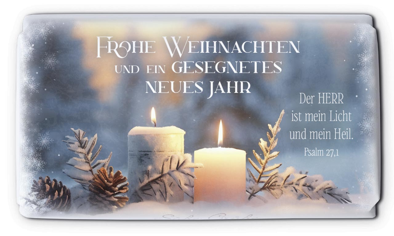 Schokolade 2 Kerzen