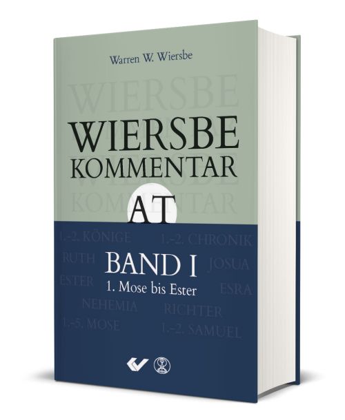 Wiersbe Kommentar zum Alten Testament, Band 1: 1. Mose bis Ester -  Autor: Warren Wiersbe - Hardcover 2. Auflage (14,5 x 22,2 x 5,5 cm)