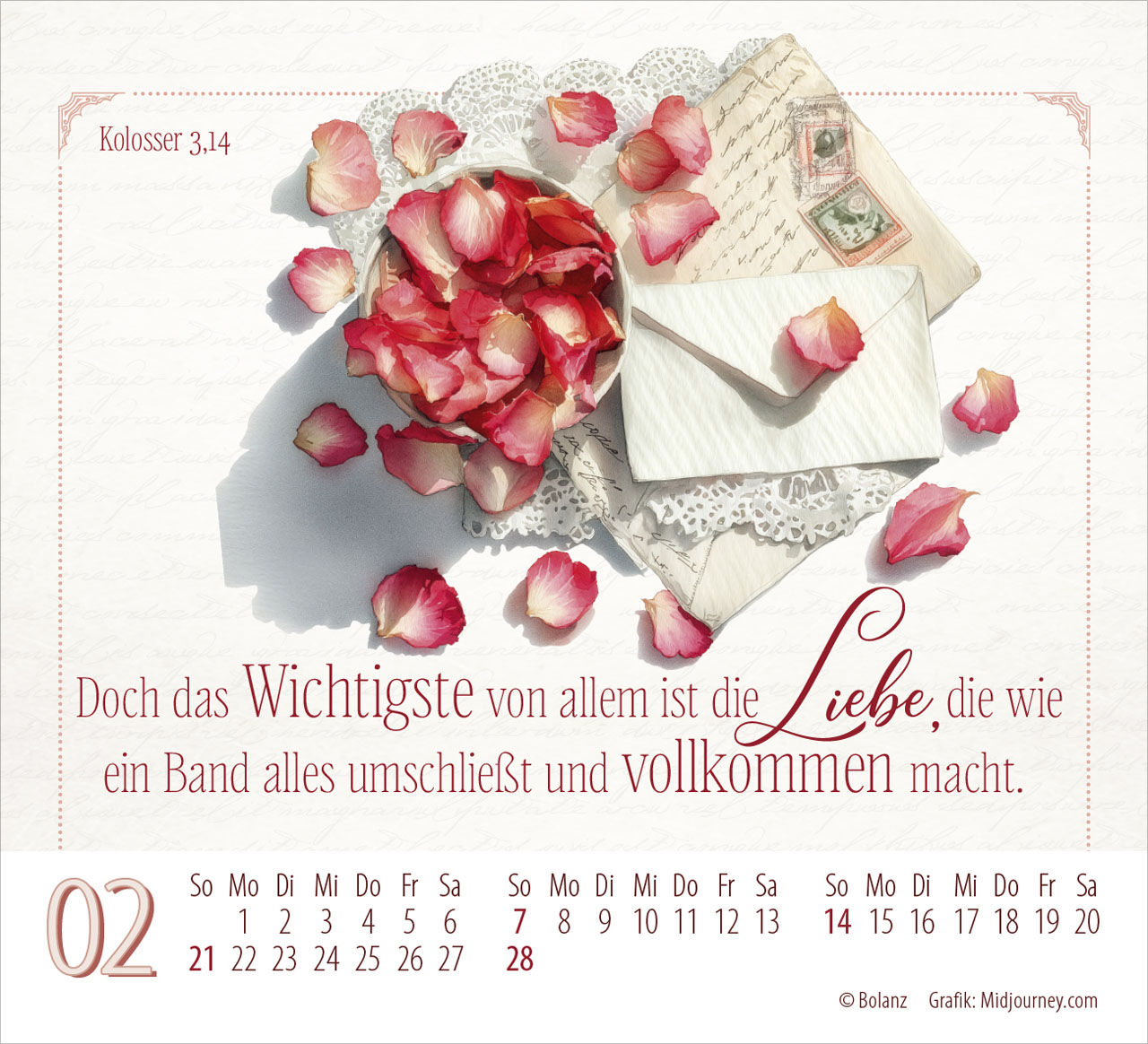 Poesie guter Worte 2027 – Minikalender