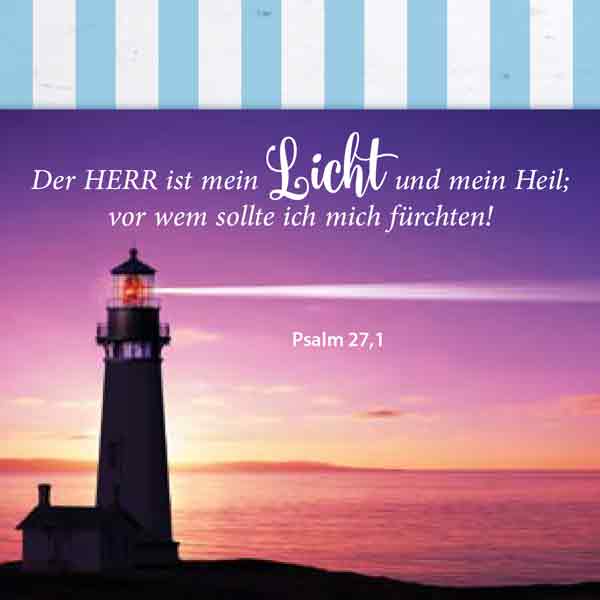 Miniaufstellbuch - Du bist mein Licht -  (10,5 x 10,5 cm)