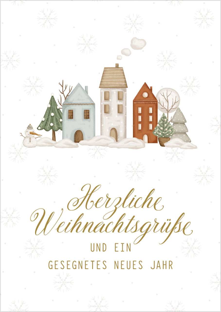 Postkartenbox Frohe Weihnachten -  Anlass: Weihnachten (15 x 11 cm)