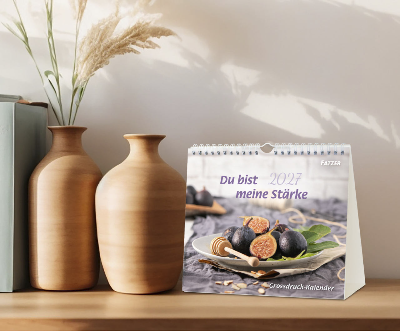 Du bist meine Stärke Großdruck 2027 -Tischkalender