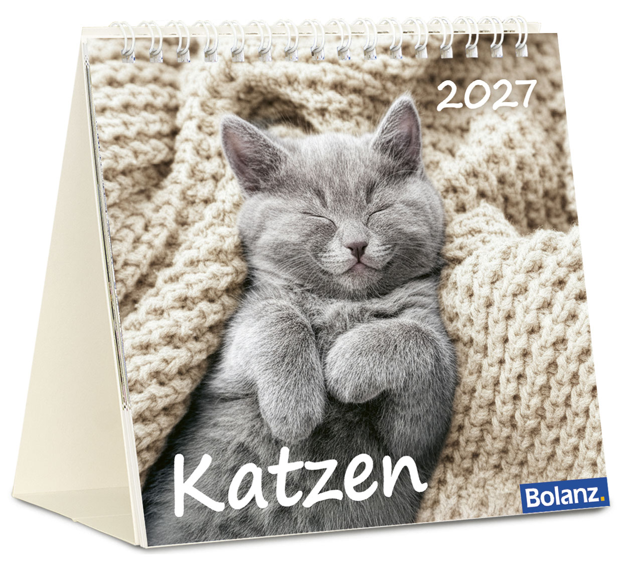 Katzen 2027 – Tischkalender