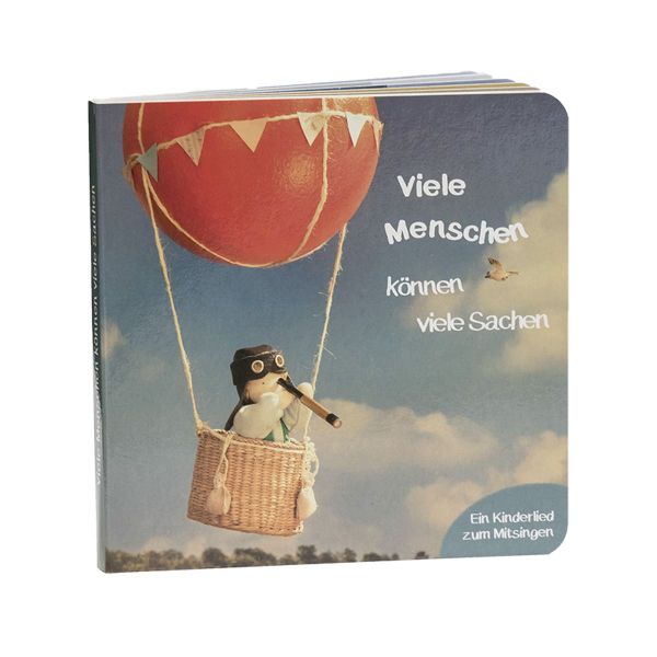 Viele Menschen können viele Sachen -  Autor: Olaf & Anna Kauke - Pappbilderbuch 1. Auflage (15,5 x 15,5 x 0,9 cm)