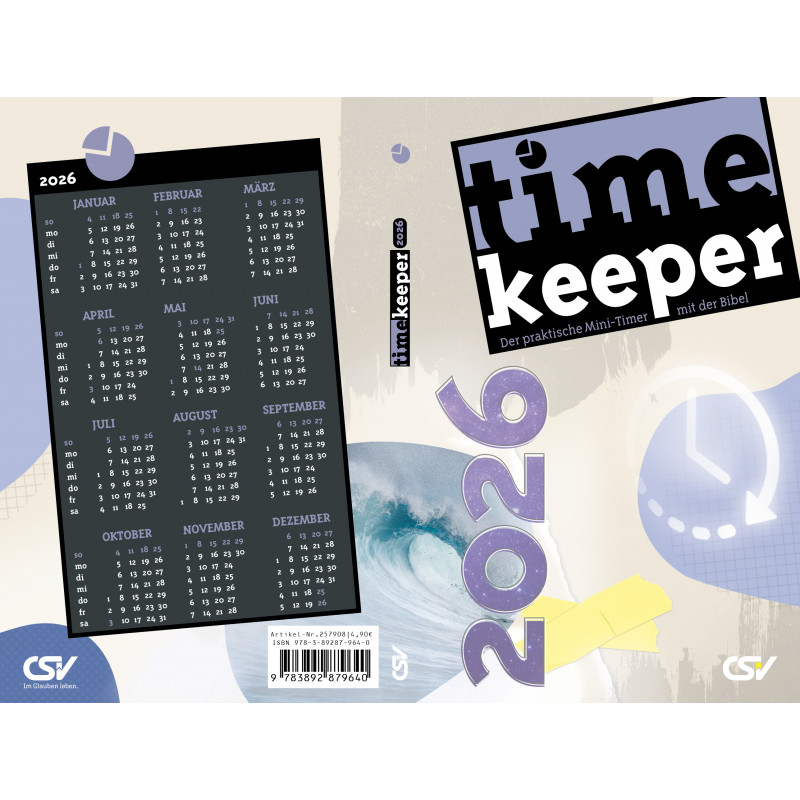 Time Keeper 2027 – Taschenkalender