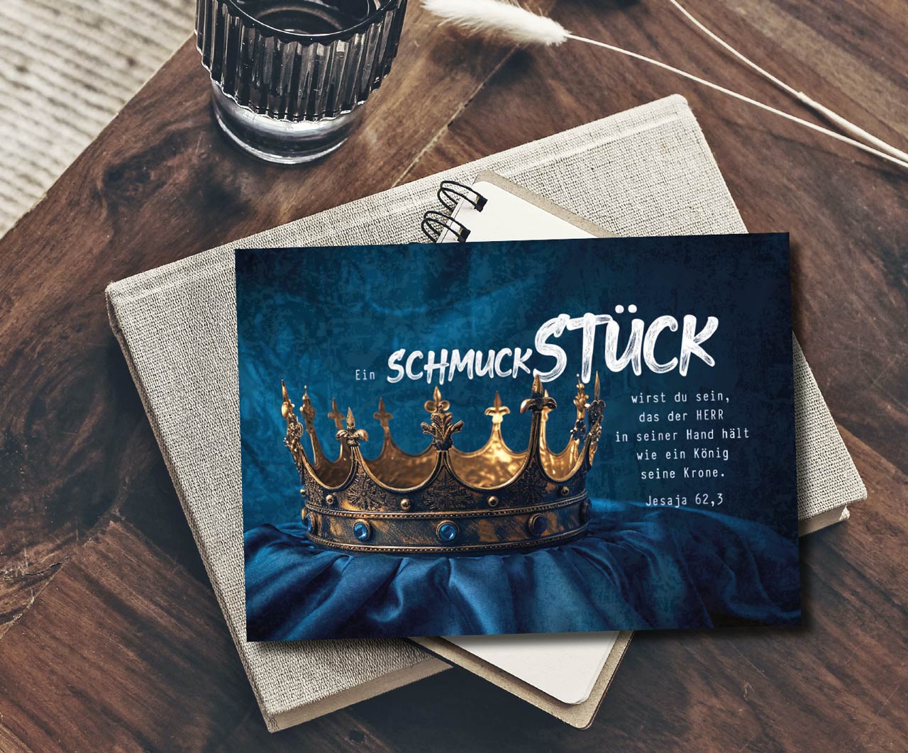 Postkarte Schmuckstück -  (14,8 x 10,5 cm)