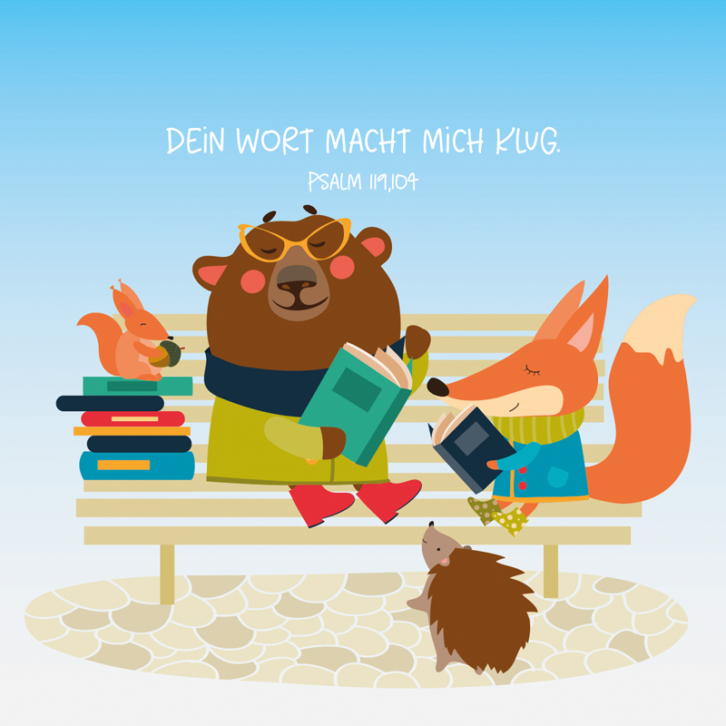 Miniaufstellbuch Freunde fürs Leben -  (10,5 x 10,5 cm)