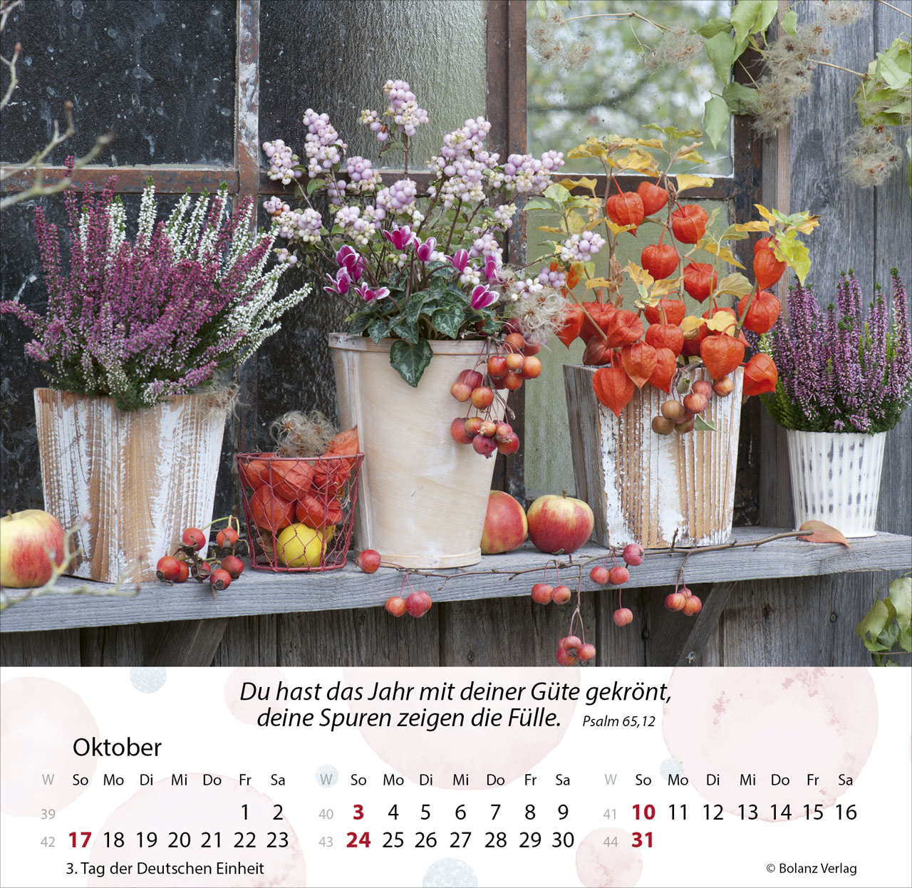 Gärten 2027 – Tischkalender