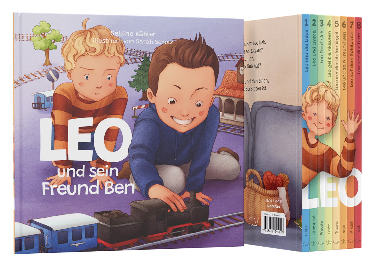 Leo und sein Freund Ben (Neid) -  Autor: Sabine Kähler 1. Auflage (21,5 x 21,7 x 0,3 cm)