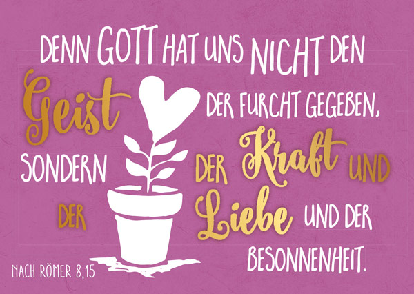 Postkartenaufstellbuch - Kostbare Worte für Dich -  (14,8 x 12 cm)