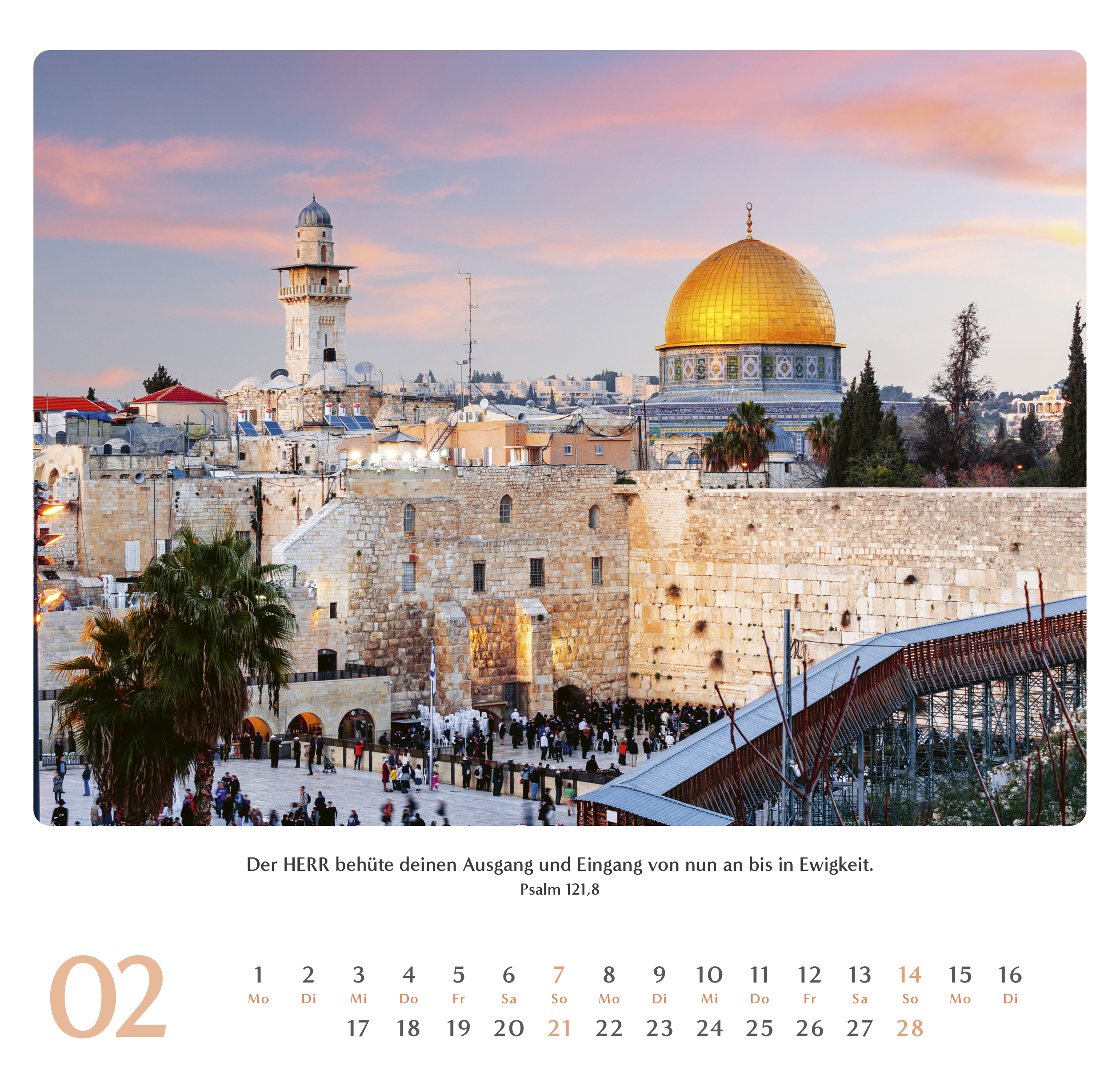 Geliebtes Israel 2027 – Wandkalender