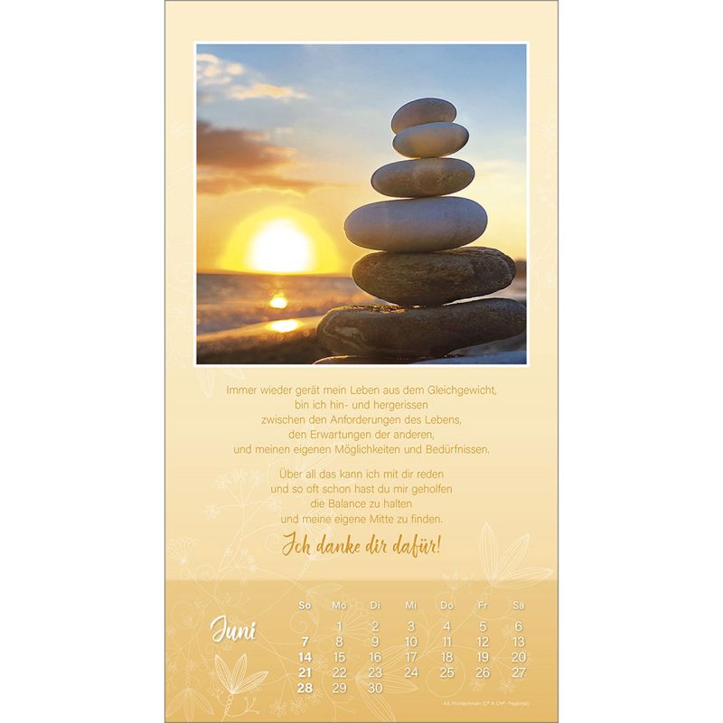 Schön, dass es dich gibt 2026 -  Autor: Doro Zachmann (21 x 38 cm)