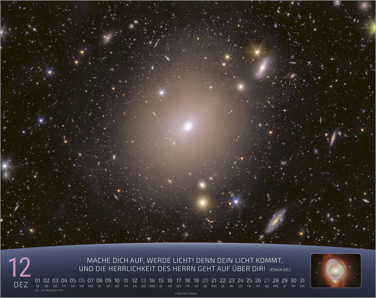 Du bist nicht fern 2026 - Super Wandkalender