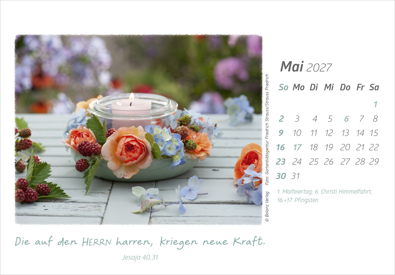 Die Güte Gottes preisen 2027 – Tischkalender