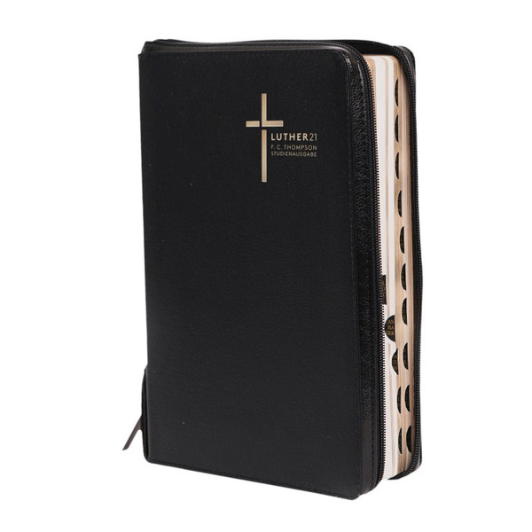 Luther21 - F.C.Thompson Studienausgabe - Grossausgabe Leder -  Autor: Franke Charles Thompson - Leder (16,5 x 23,5 x 3,1 cm)