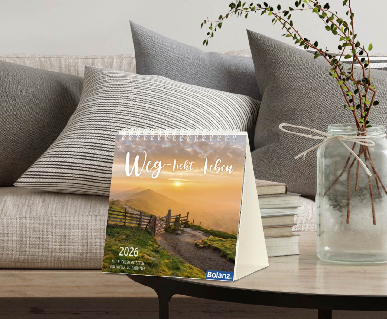 Weg-Licht-Leben 2026 - Tischkalender